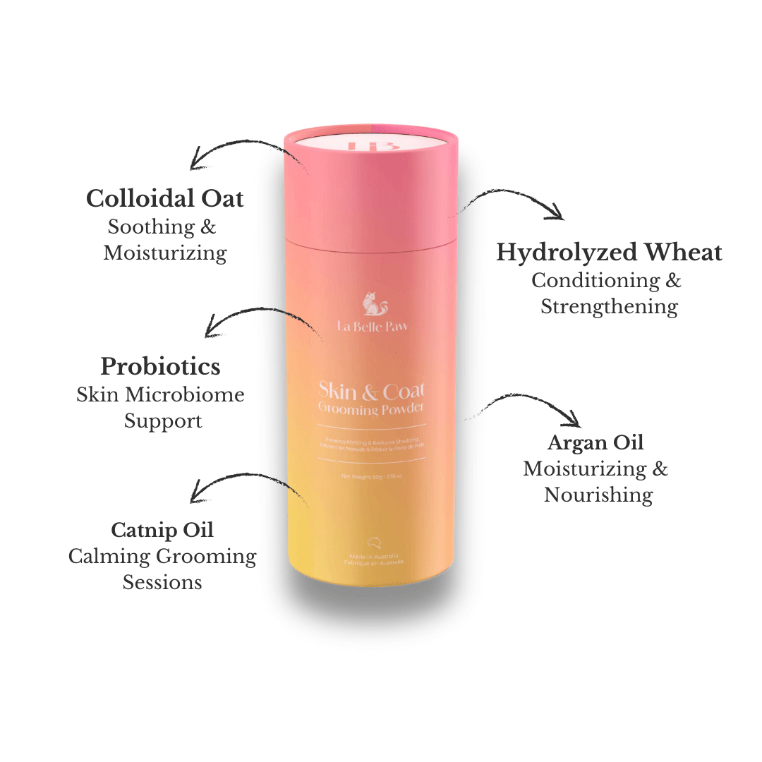 Skin & Coat Grooming Powder - La Belle Paw